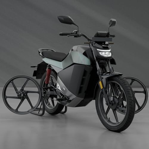 Image of OLA Roadster X (4.5 Kwh) High Speed Electric Bike with charger - Pine green - Ex-Showroom