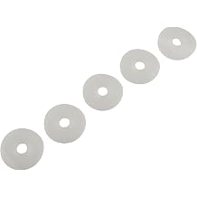 5Pcs Flush Valve Seal for Roca Dual Flush Valve D1D D2D AH0007100R - Rubber Diaphragm Washer Gasket Base Sealing Ring Toilet Cistern Parts Black 2.6 Inch