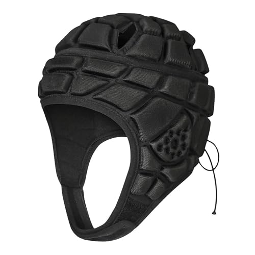 Soft Padded Rugby Helmet 7v7 Flag Football Headgear Sports Protective Headgear for Kids Youth Hockey Roller Skating