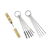 Kits de limpieza de aerógrafos, Kits de cepillos de limpieza de pistolas, Herramientas de limpieza de cepillos de aerógrafos