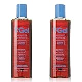 babaPACK T/Gel Therapeutic Anti-Dandruff Shampoo, Original Formula, 4.3 oz (Pack of 2)