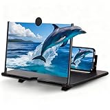 Screen Magnifier Version, 12inch HD Mobile Phone Magnifier Screen Enlarger for Movies...