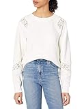 Paige Women's Daytona Sweatshirt, Ivory, S