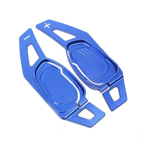 �V�t�g�p�h�� Compatible With RS3 RS4 RS6 RS5 RS7 S5 SQ5 �ԗp�X�e�A�����O�z�C�[�� �V�t�g�p�h���G�N�X�e���V���� �X�e�b�J�[ �X�^�C�����O�A�N�Z�T���[ 2��(Blue)