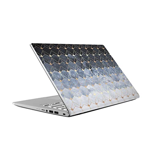 Couverture Vinyle Premium Hexagones Diamants Paillettes pour ASUS Vivobook 14