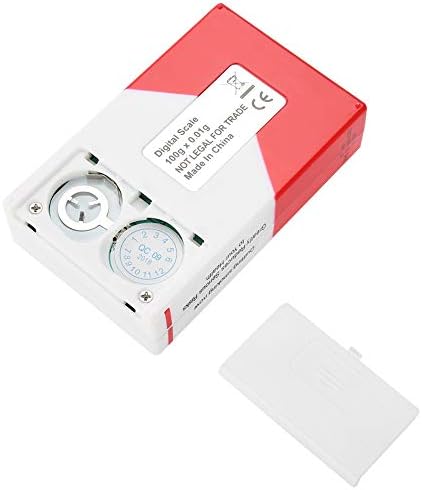 Digital Pocket Scale, 200g/0.01g Portable High Precision Jewelry Weight Electronic Digital Scale Gram Mini Scale Portable Weighting LCD Display, for Jewellery, Drug, Coffee