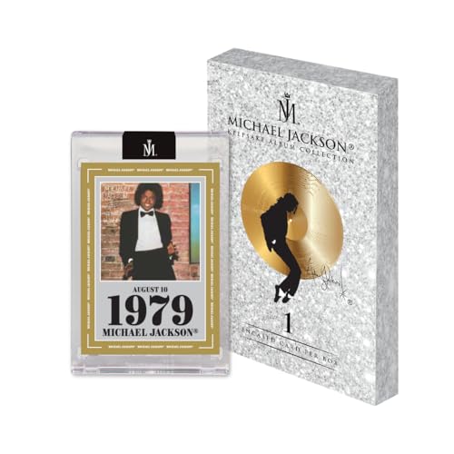 Michael Jackson Album Collection Exclusive Keepsake Trading Card Box, One