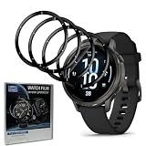 BANISIGA 3 unidades de cristal protector de pantalla para Garmin Venu 4 45 mm, HD, transparente, sin burbujas, antihuellas, bordes curvos, antiarañazos BANISIGA 3 unidades de cristal protector de pantalla para Garmin Venu 4 45 mm, HD, transparente, sin burbujas, antihuellas, bordes curvos, antiarañazos