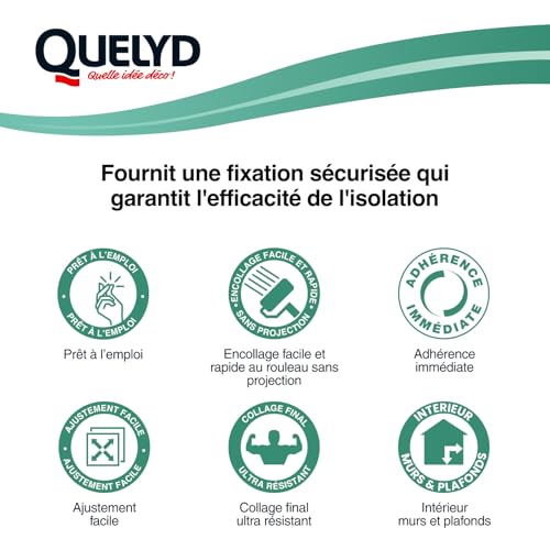 Colle Depron Quelyd contre le froid pour fixer les isolants sans odeur - 2
