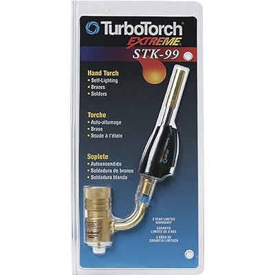 TurboTorch 0386-0851 STK-99 Torch Swirl, MAP-Pro/LP Gas, Self Lighting