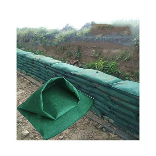 Evitar inundaciones con bolsas de arena verdes anti desgarro