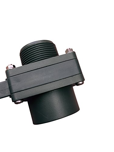 Fibropool Above Ground Pool Gate Valve - 1 1/2 Inch - Dual Threaded Shut Off Slice Adapter For Swimming Pools #TOP2