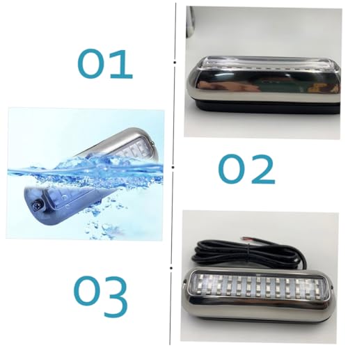 Éclairage LED sous-marin GALPADA pour coque de bateau et yacht étanche - 6
