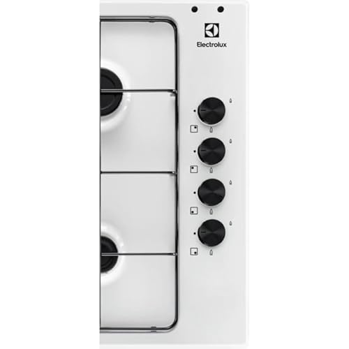 Table de cuisson gaz ELECTROLUX KGS6404W 4 feux 60 cm - vue 3