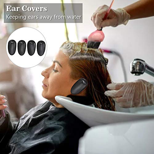 18 pcs Kit de Tintura de tura de Cores de Cabelo Conjunto de Coloração de Cabelo Ferramentas de Salã