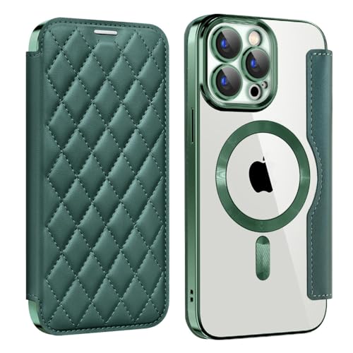 Étui portefeuille iPhone 11 Pro Max magnétique LVTFCO anti-perte de cartes coque rigide