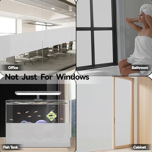 Película de privacidad para ventanas frost 17.5 x 78.7 pulgadas miniatura 3