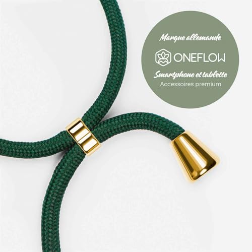 Chaîne de téléphone Samsung M53 5G évitez les chutes avec cette coque cordon amovible vert - 3