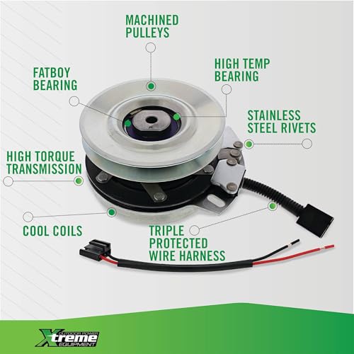 Xtreme Outdoor Power Equipment X0726A PTO Clutch Compatible with/Replacement for Cub Cadet 131QA1ZT099, 13A7A1ZW099, 14A7A3ZQ099, CYT4622SE, ZT-L50 KH, ZT-S46 KH, ZTS46 KH, RZT-L46, RZT-L50 917-05209 by Xtreme - Image 5