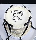 Twenty One Cake Topper,21 Party Decorations,Happy Birthday Cake Decorations,21 Age Cake Years Birthday Party Decorations,21th Anniversary Party Supplies
