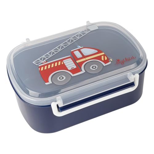 sigikid 25408 pojemnik na lunch z wkładką i zamknięciem pałąkowym, bez BPA, bezpieczne, lekkie, zalecane dla dzieci od 1 roku życia