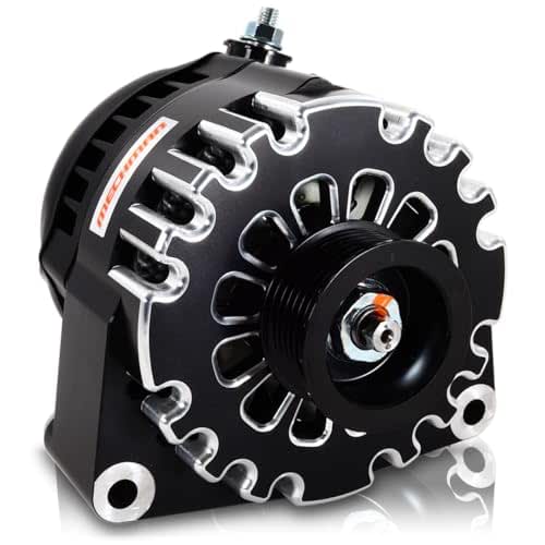 Mechman Alternators Billet Black 240 Amp Racing Alternator GM Truck