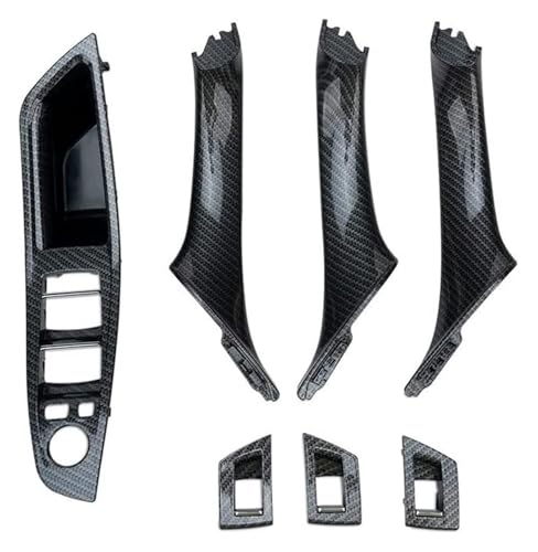 Poignée de porte intérieure BMW F10 F11 en fibre de carbone style sport chic