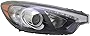 TYC Right Headlight Assembly Compatible with 2015-2016 Kia Forte