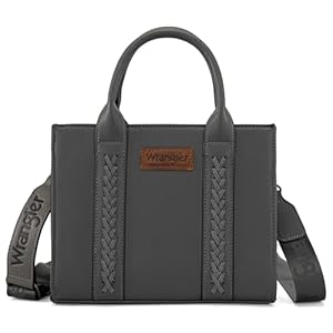 Wrangler Tote Bags for Women Top-handle Handbags and Purses for Women