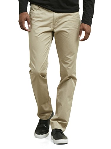 Kenneth Cole REACTION Men's Washed Sateen Sup Casual Pant