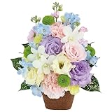 花まりか 生花 お彼岸 お供え フラワー アレンジメント AA お悔やみ 花 ギフト 供養花 (ミックス)