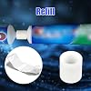 2 Pcs Toothpaste Refill Adapters for Crest, Refillable Toothpaste Tubes Adapter Toothpaste Tube Refill & Transfer Adapters Travel Toothpaste Transfer Tool for Travel Bathroom Accessories