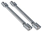 FS Performance Engineering Silver Splitter Support Rods 10.25-12' (Pair)