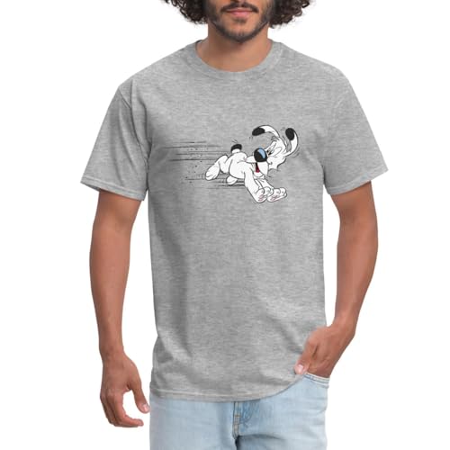 Asterix & Obelix Dogmatix Run Licensed Men's T-Shirt