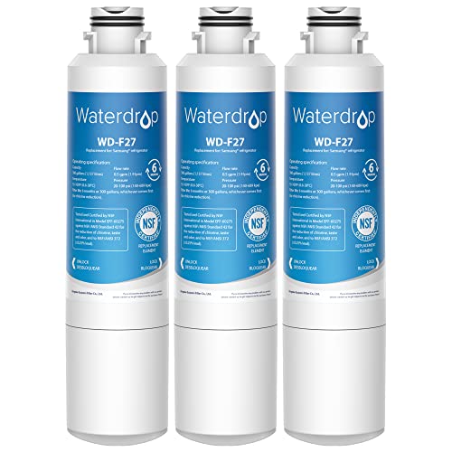Waterdrop Filtro De Agua Repuesto Para Samsung DA29-00020B, 3 Pack