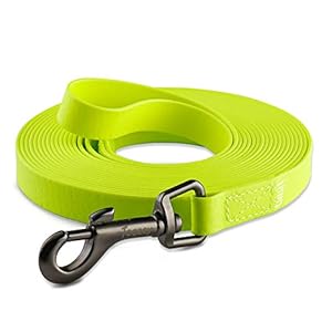 Toozey Trainingslijn voor Honden, 5m / 10m / 15m Lange Honden Trainingslijn met Handlus en Netzak, Waterdichte Trainingslijnen voor Grote tot Kleine Honden, Robuuste Hondenriem