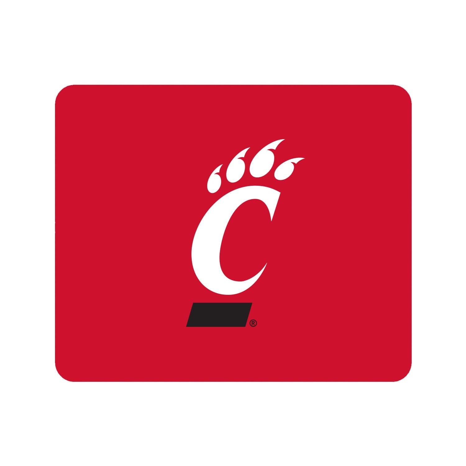 Mouse Pad, Fabric, University of Cincinnati Standard/Classic Red
