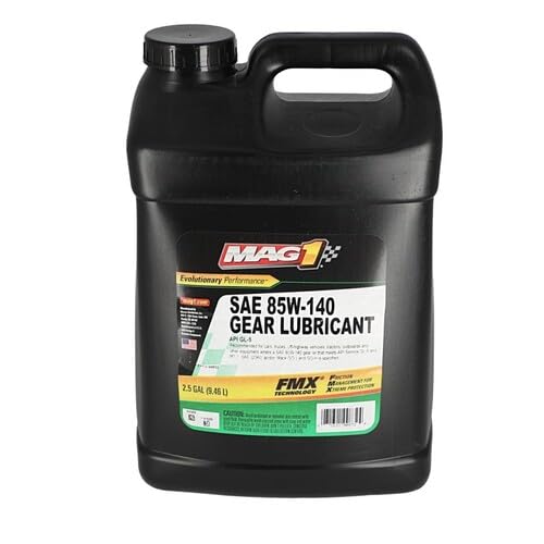 All States MAG 1 GL-5 Gear Oil 85W-140 2.5 Gallons fits Fluids/Chemicals/Oil/Additives Gear Oil