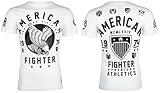 American Fighter Men's T-Shirt Fort Hays Crew Neck White (US, Alpha, Large, Regular, Regular)
