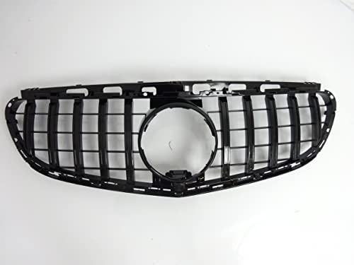 【パーツヤードオンリーワン】即納 メルセデスベンツ用 Eクラス W212 後期 2013y〜 パナメリカーナ AMGルック グリル GTRルック GTルック フロントグリル ブラックフィン r