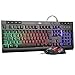 Produktbild Rii Maus und Tastatur Gaming, Gaming Tastatur mit Maus ist Ergonomisch, ps5 Tastatur und Maus mit Deutsches QWERTZ Layout, Gaming Set für PC/Laptop/Xbox/ps4 RK900
