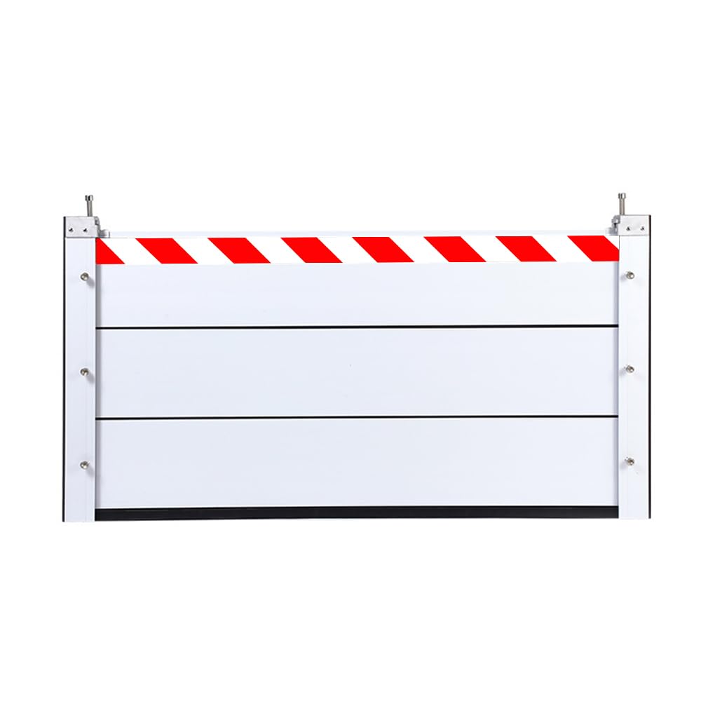 Flood Protection for Doors,Mobile Flood Protection Barrier Doors,Aluminium Alloy Flood Protection Barrier,Flood Protection for Garage/Basement Door/Front Door/Driveway (80×40CM)