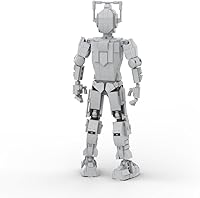 Vista 4 de Cyberman Robot - Juego de bloques de construcción Doctor, robot en películas y programas de televisión populares, coleccionables, decoraciones