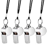 Material: Edelstahl pfeife und nylon schlüsselband. Unsere schiedsrichter pfeifen sind aus hochwertigem edelstahl gefertigt, mit garantierter qualität, praktisch und langlebig.