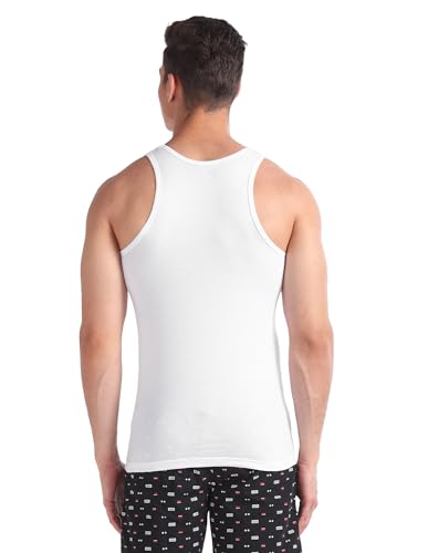 Image of U.S. Polo ASSN. Men's I661 Round Neck Cotton Jersey Vest - Pack of 1