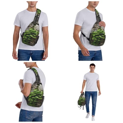 Bolso cruzado tipo Sling para hombre y mujer miniatura 2