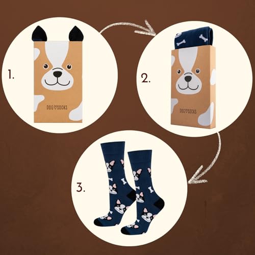 soxo Hund Katze Socken Damen Geschenke Für Männer Herren Socks Geschenk Für Frauen 35-40 Hund
