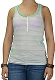 Custo Barcelona Women's TDI Pink Scoop Back Striped Tank Top Sz S Multi-Color
