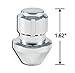 Gorilla Automotive 96641DX Chrome Factory Style Wheel Lock Set (14mm x 1.50 Thread Size, 4-Pack)