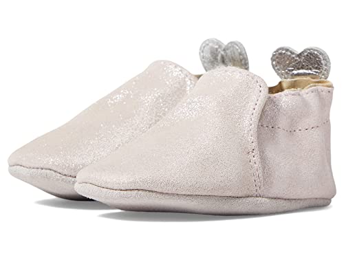 Robeez Pink Light/Pastel Pretty Pearl Soft Soles, Baby Girl Shoes, 12-18 Months Booties #TOP3